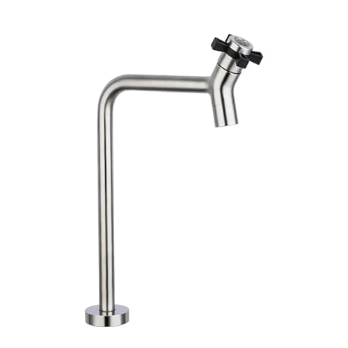 Robinet de cuisine en alliage zinc brossé durable et pivotant