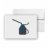 Oil Can Fuel Gasoline Petrol, quality blank cards CC-26628