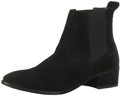 Steve Madden Dover bottine femme boots Chelsea noires à talon plat