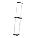 Generic Luggage Telescopic Handle Replacement 37.5inch Daily Usage Stylish Aluminum