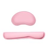  Pissente Almohadilla Mu?eca Ergon¨®mica Espuma Memoria Conjunto Teclado Rat¨®n Oficina Descanso Comodidad Soporte Antifatiga Accesorios Ordenador Computadora Port¨¢til Escritorio Trabajo Estudio