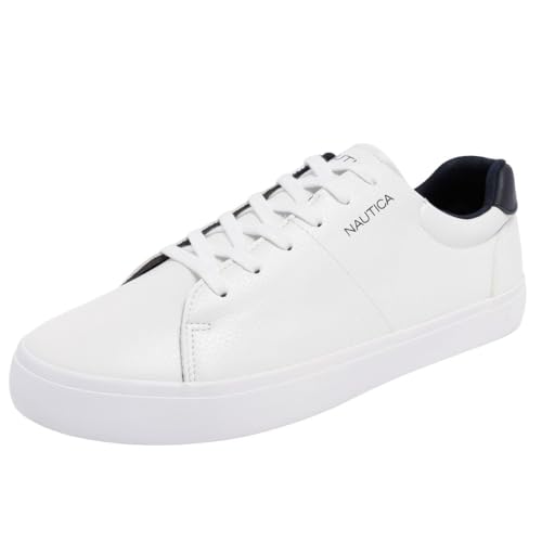 Image of Nautica Men's Casual Shoe, Classic Lace-Up Low Top Loafer, Fashion Sneaker - in Medium & Wide Width Sizes