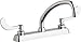 CHICAGO 8" Deck Mount Workboard Faucet with 9-1/2" Swing Spout