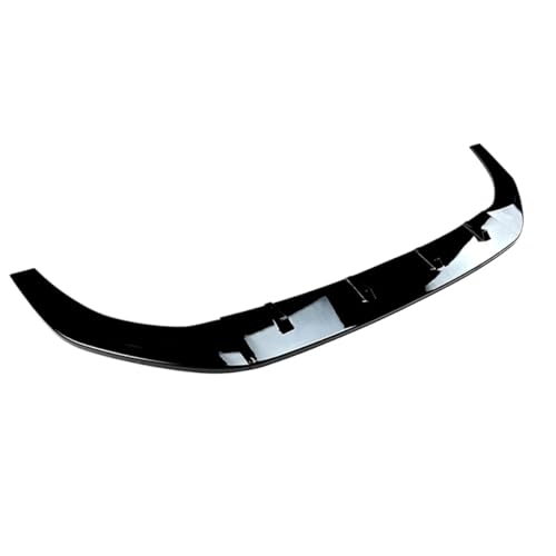 Lèvre de pare-choc avant style Maxton pour Golf 8 GTI GTD GTE, protection menton noir brillant