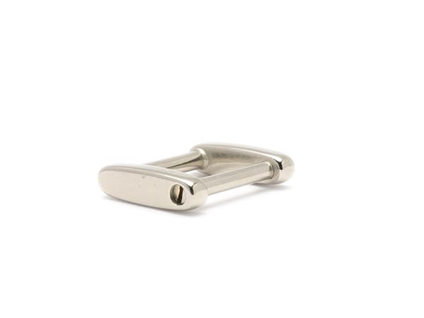 Amazon.co.jp: デザイン角カン ネジ式 PK01 ニッケル 内巾18mm 1