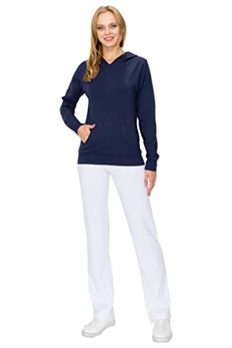 EttelLut Lightweight Comfy Cotton Casual Active Full Zip-up/Pullover Plain Hoodie Jacket2