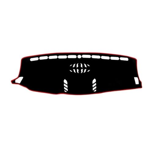 Tableau de bord voiture pad pour Ford Ranger Everest 2015-2021 noir