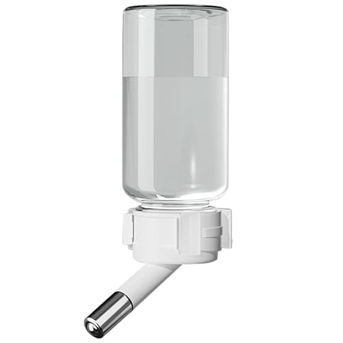 GKYZBB 120ml Hamster Water Bottle,Wall Mounted No Drip Gerbil Water Feeder Dispenser for Hamster Gerbils Mice Degus Lemming Hedgehog Small-Sized Pet