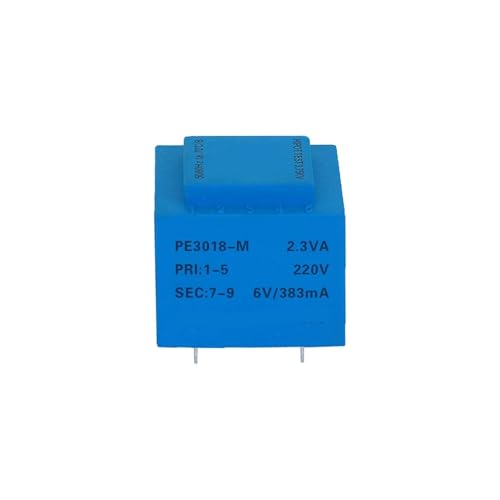 Transformateur d'isolement PE3018-M 2,3VA pour circuit imprimé PCB 110V vers 9V