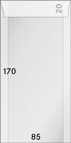 Sachets Cristal LINDNER 85 x 170 protégez vos documents précieux de l'humidité paquet de 500