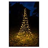 Galaxy LED-Tannenbaum 250 cm mit 300 warmweißen LEDs, IP44...