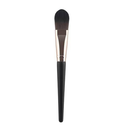 Brochas de maquillaje inclinadas en ángulo para polvo de crema líquida, polvo suelto, brocha de maquillaje facial