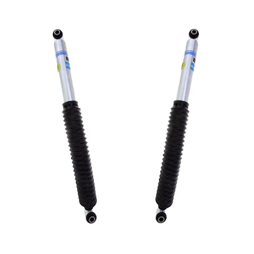 Bilstein Pair of Rear B8 5100 Series Shocks Compatible with 2014-2018 Silverado/Sierra 1500 with 0-1 Rear Lift | Easy Installation | Smooth Performance