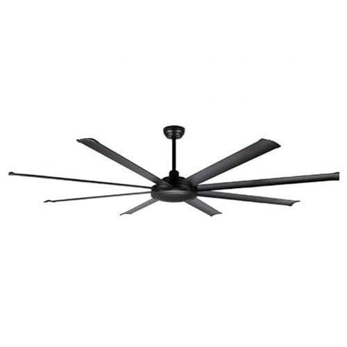 Orbegozo CF 118200 - Ventilador de techo industrial. Diámetro: 200 cm Potencia 35w. 6 velocidades. 8 aspas de gran tamaño. Muy silencioso. Sistema de ventilación reversible. MANDO A DISTANCIA