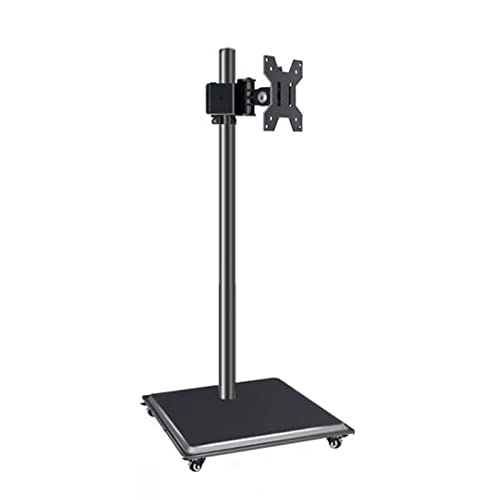 Soporte móvil para TV con ruedas bloqueables ajustable miniatura 1