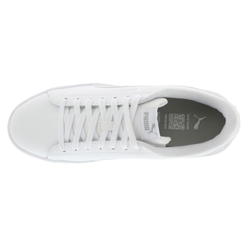 PUMA Womens Vikky V3 Leather Lace Up Sneakers Shoes Casual - White - Size 10 M2