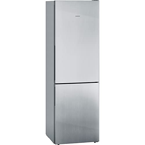 Siemens frigorífico combinado 60cm 302l a +++ acero inoxidable agitado kg36eaica