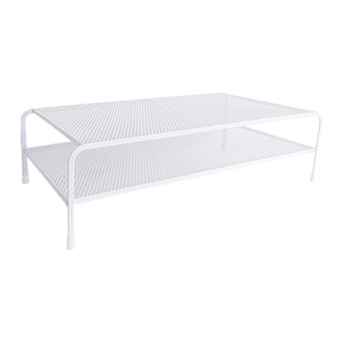 Support ordinateur portable à poser double couche avec rangement de bureau - 3