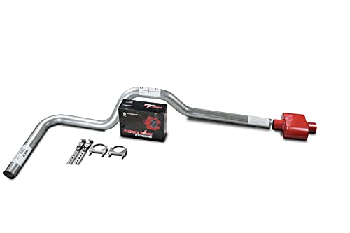 XsvFLO Exhaust Kits - Shopline Single exhaust system 3in AL pipe Cherry Bomb Extreme