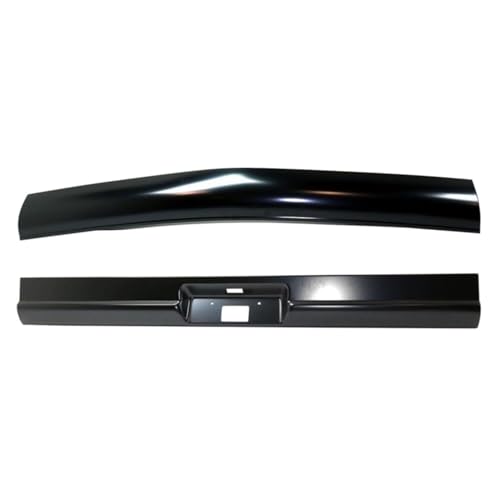 GUOHOQIX Set of 2 Roll Pans Front & Rear for Chevy for C10 Panel 1967 & Pickup 1967-1972 & Suburban 1967-1972 Panel Pair Steel Primed 15187690