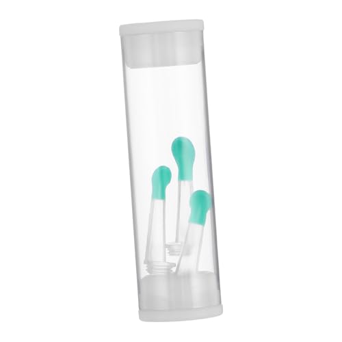 NIYANGLE 3pcs Silicone Ear Cleaner Replacement Tips Soft and Comfortable Cleaning Tool for Easy Ear Wax Removal Reusable and User-Friendly for Family Use and Cleaning