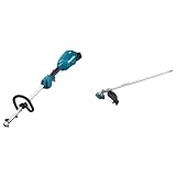 【セット買い】マキタ(Makita) 充電式スプリットモータ 18V モータ部のみ アタッチメント・バッテリ・充電器別売 MUX18DZ + ナイロンコードカッタアタッチメントEM408MP A-71744