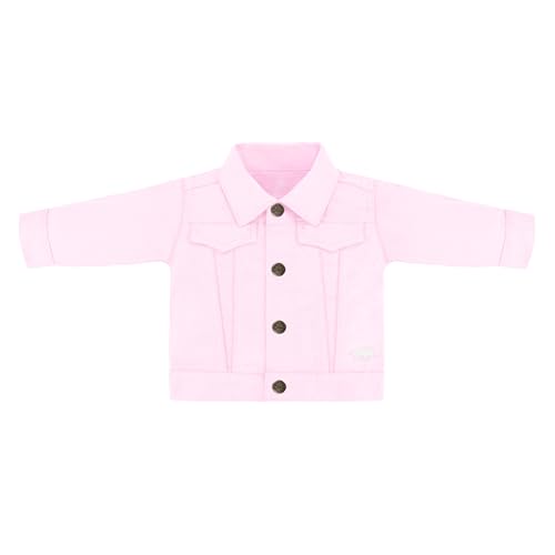 Infant Denim Jacket - Arkansas Razorbacks Logo - Pink - 24 Mos