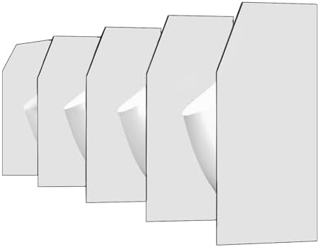 WallMounted Urinal Divider Partition Screen15.7x35.4in Waterproof Privacy Board for Men's Public RestroomsIdeal for Schools Shopping Malls Hotels with Accessories