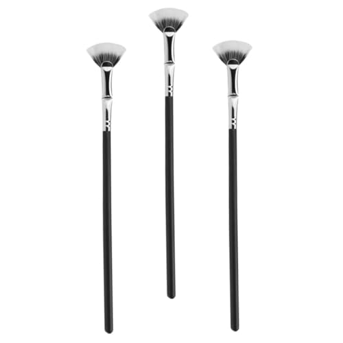 HAPINARY Luxury Soft Bristle Mascara Brush 3pcs Eyelash Tools Makeup for Lash Volume