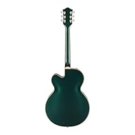 Gretsch semi-acoustic guitar Model: G2420Series: Streamliner Colour: Cadillac Greenbody material: laminated flamed maplefinish: high gloss shape: hollowbody single cutawaytop: laminated maple