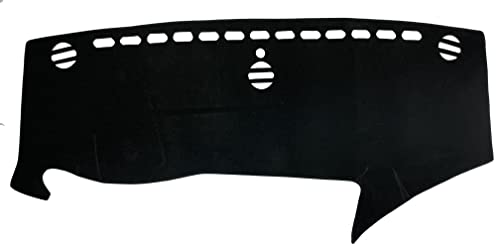 AutofitPro Custom Fit Dashboard Black Center Console Cover Dash Mat Protector Sunshield Cover Compatible with 2017 2018 2019 2020 2021 2022 Chrsyler Pacifica Minivan