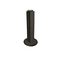 Azar Displays 700227-WHT White Four-sided 4"W X 24"H Pegboard Tower - View #6