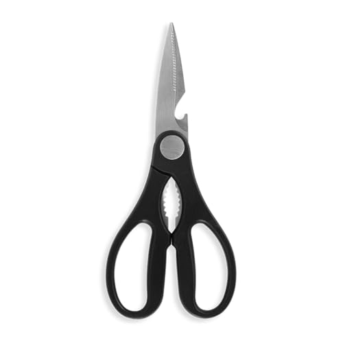 Tesoura para Cozinha 8” 20 cm Brinox Preto