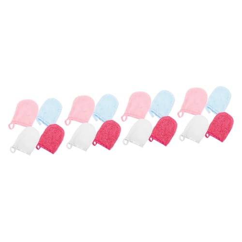 Démaquillants réutilisables en microfibre Beaupretty : lot de 16 disques lavables visage
