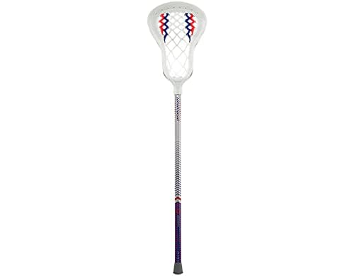 Warrior Evo Warp Mini Complete Lacrosse Stick (Red/White/Blue)