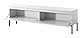 Selsey TV Schrank Board Sideboard Fernsehtisch Fernsehschrank Mit Schränken 150 cm Schwarze Beine Weiß Bemmi