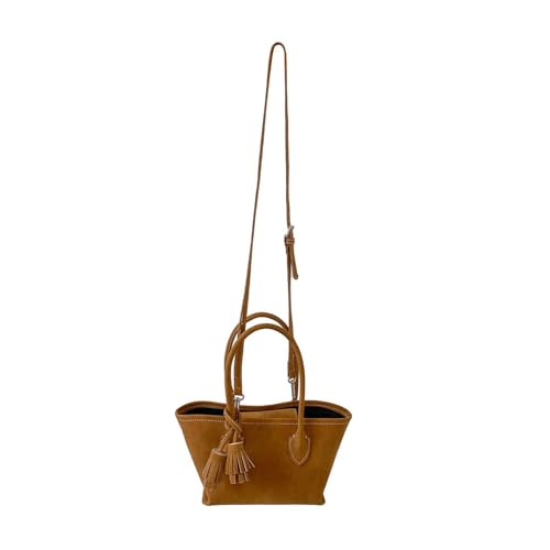 Sac à main en faux daim avec bandoulière amovible pour ranger vos essentiels