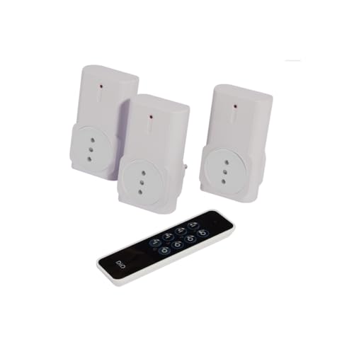 DiO Connected Home DiO First 3 Prises et télécommande 3 canaux IT 2300 W