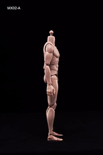 Generisch 1/6 Male Body, 12 Inch Europe Skin Action Figure Body Toy MX02-A For 1/6 Head Sculpture, 1/6 Scale - Image 4