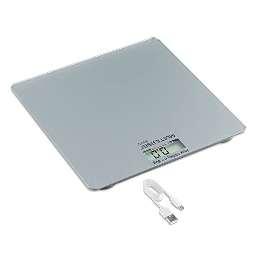 Balança Digital Recarregável USB Multilaser Saúde - HC411