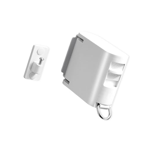 Itkcozcg Cuerda de secado invisible con fuerte capacidad de carga y diseño de ahorro de espacio, línea de secado para el hogar, baño, tendedero montado en la pared