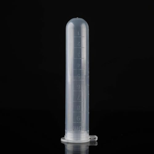 Zoomto ZOOMTO-051-10ML Microcentrifuge Tubes 200Pcs,Centrifuge Tubes With Attached Lid,Clear Round Micro Centrifuge,Small Sample Bottle Vials Container For Lab,Plastic Lab Snap Tubes,Clear Graduation thumb #1