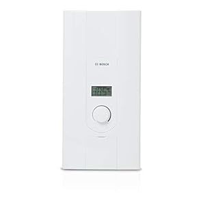 Bosch elektronischer Durchlauferhitzer Tronic 7000, übertisch Warmwasserbereiter, druckfest mit 2-in-1 Leistungsumschaltung und großem LC-Display, Energieklasse A, 24/27 kW