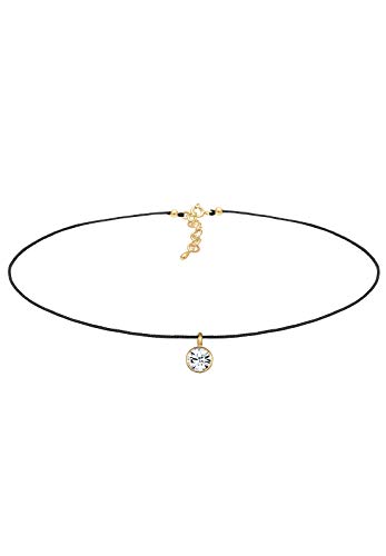 Preisvergleich Produktbild Elli Halskette Damen Choker mit Swarovski® Kristalle in 925 Sterling Silber