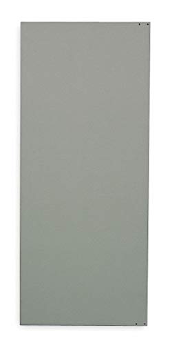 Global PARTITIONS Door, Solid Plastic Polymer, Gray, 24