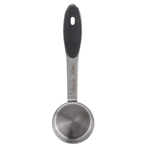 Coffee Scoop 1 Tablespoon, 1/8 Cup Stainless Steel Tablespoon Scoop Tablespoon Measure Spoon for Coffee, Tea, Sugar, Flour, 30ml Coffee Scooper