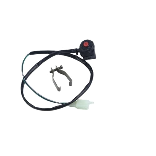Interrupteur universel pour moto reparer demarreur bouton rouge klaxon guidon atv
