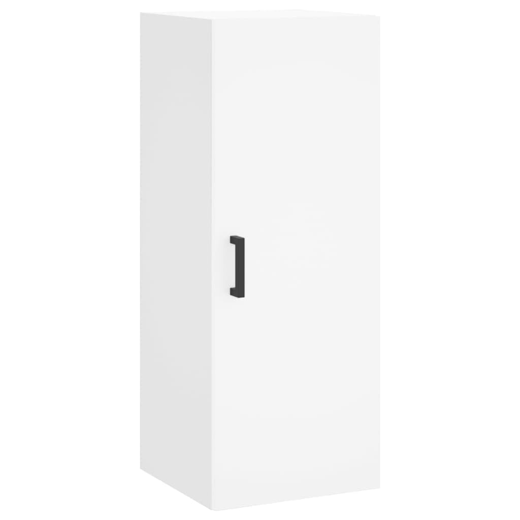 Wysoki kredens biała sklejka wysoka kredens z metalowymi drzwiami i nogami do organizacji domu 34,5x34x180 cm