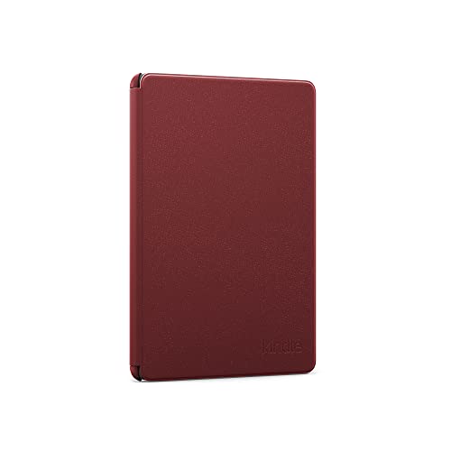 Capa de couro para Kindle Paperwhite (11ª geração - 2021) - Cor Vinho