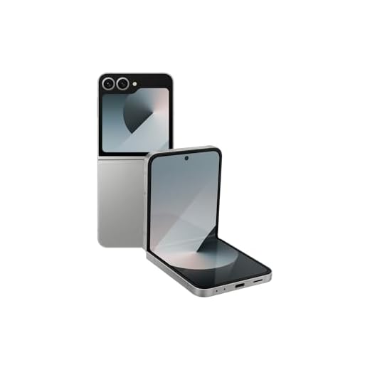 Samsung Galaxy Z Flip6 256GB Silver Shadow 17cm (6,7") OLED Display, Android 14, Dual-Kamera, Faltbar
